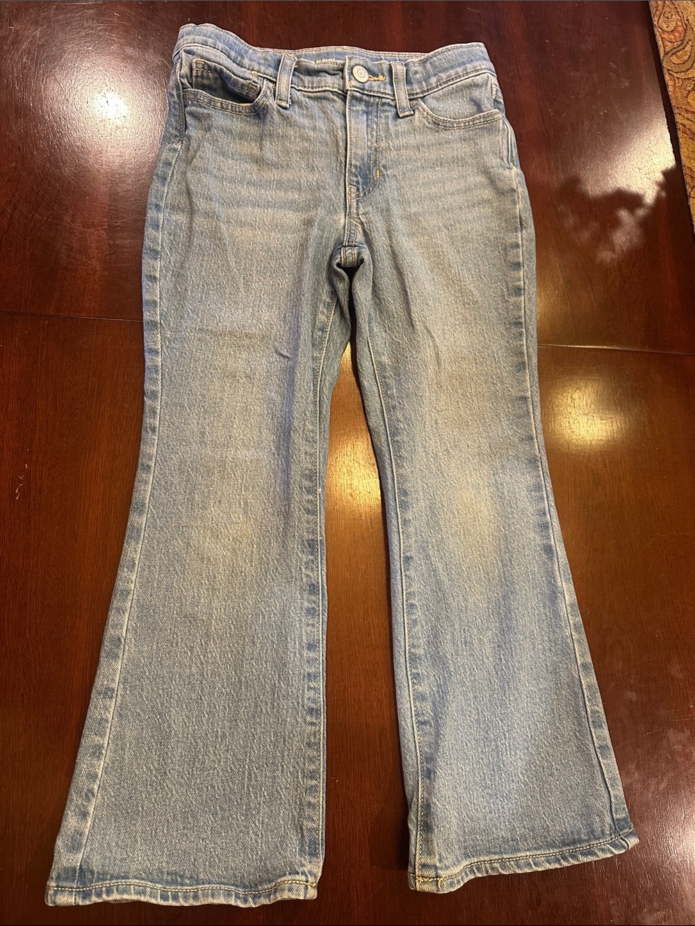 Old Navy Light Wash Kids Flared Jeans